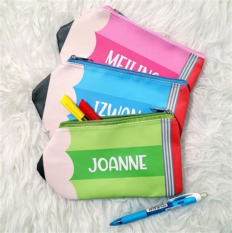 personalized pencil cases with name